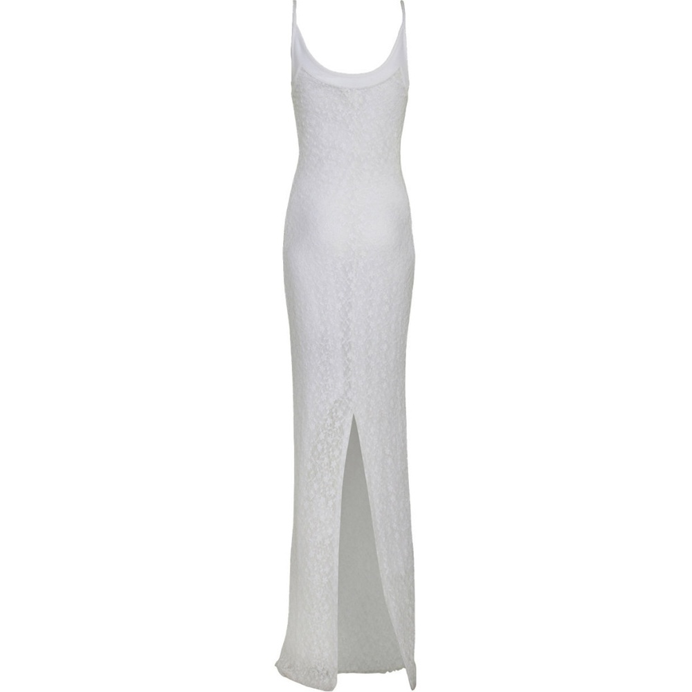 ❤️SOLD❤️Givenchy White Lace Cami gown - Picture 7 of 16